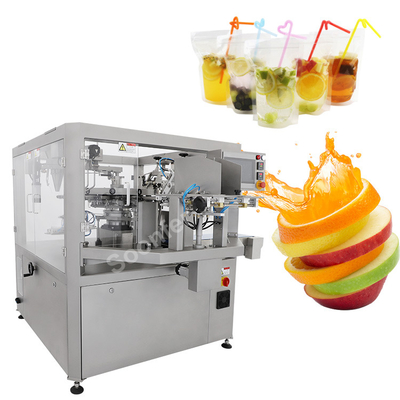 Macchina di rifornimento liquida del sacchetto di frutta del succo del pramade automatico ad alta velocità del doypack